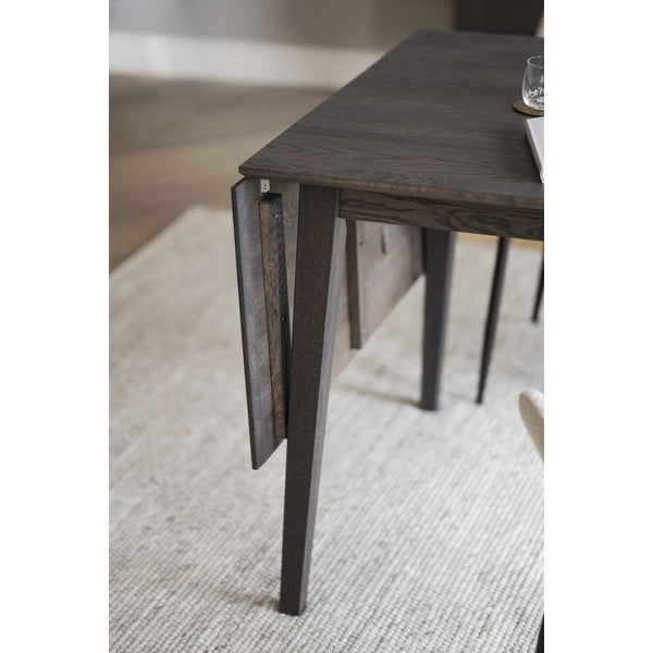 Sulankstomas pietų stalas iš ąžuolo medienos 80x80 cm Filippa - Rowico-image-3