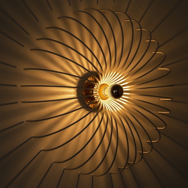 Baltas sieninis šviestuvas Homemania Decor Lion-image-1