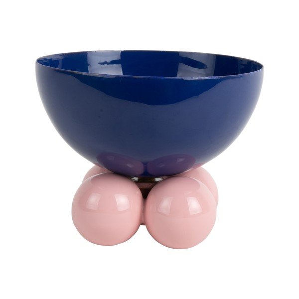 Tamsiai mėlynos spalvos iš geležies mažas dubuo Double Funky – PT LIVING