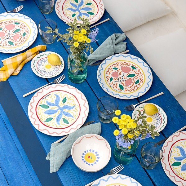 Iš akmens masės lėkštė ø 27 cm Summer Bliss – Costa Nova-image-2