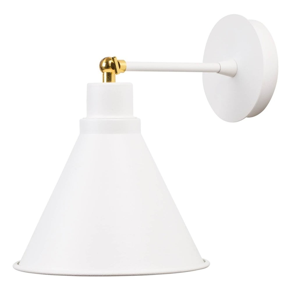 Baltas sieninis šviestuvas Homemania Decor Cone Drop