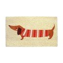 Iš kokoso pluošto grindų kilimėlis 43x73 cm Sausage Dog – Rex London