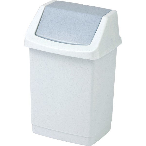 Šviesiai pilkos spalvos iš plastiko šiukšliadėžė 50 l Click-It – Curver