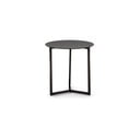Juodas kavos staliukas Kave Home Marae, ⌀ 50 cm