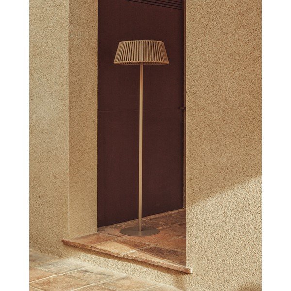 Nešiojamas/pastatomas lauko šviestuvas LED saulės baterijos (aukštis 160 cm) Aldet – Kave Home-image-2