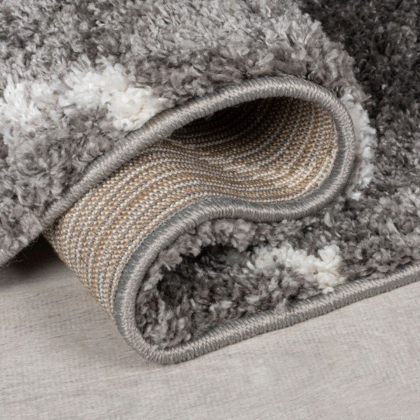 Pilkos spalvos kilimas 200x290 cm Riad Berber – Flair Rugs-image-2