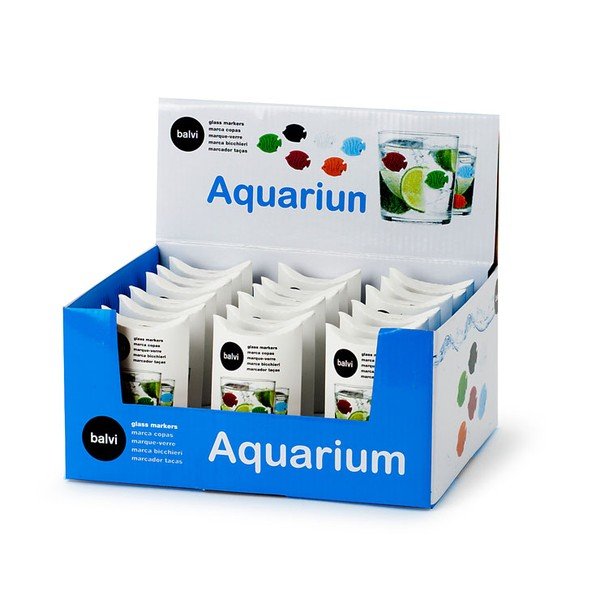 "Balvi Aquarium" 6 stiklinių skirtukų rinkinys-image-1