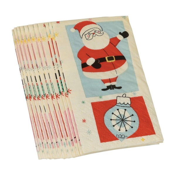 "Rex London" Šventinių kalėdinių šeimos popierinių nosinaičių rinkinys