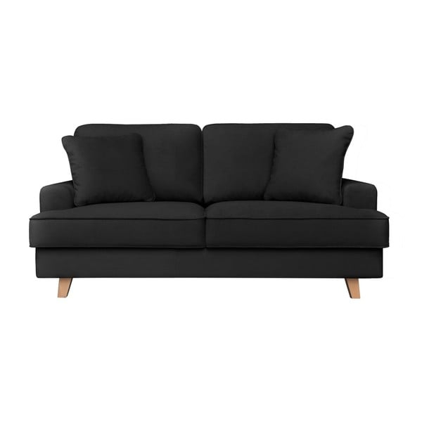 Juodos spalvos sofa dviems Cosmopolitan design Madrid
