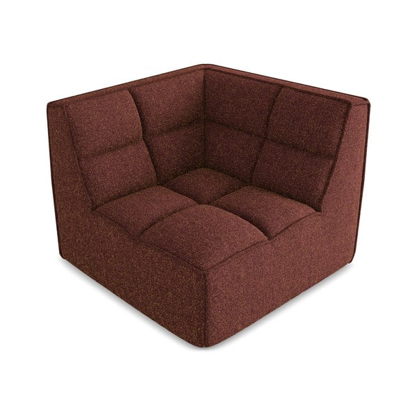 Bordo spalvos modulinė sofos dalis Kalai – Makamii-image-3