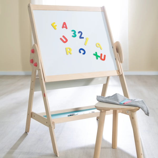 Stalas ir žymeklių lenta viename su "Roba Kids" mokymosi kėde-image-4