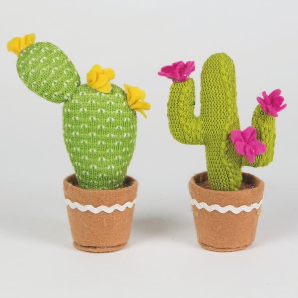 2 dekoracijų rinkinys "Sass & Belle Cactus