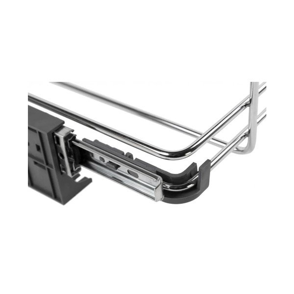 Iš plastiko šiukšliadėžė pilkos spalvos 42+42 l rūšiavimui/įmontuota Ecofil – Elletipi-image-3