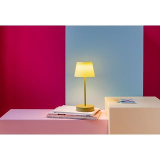 Stalinis šviestuvas žalios spalvos LED su pritemdymo funkcija (aukštis 33,5 cm) Oscar – Remember