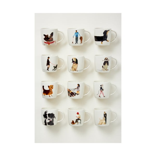 Iš porceliano  puodelis baltos spalvos 400 ml Best Furry Friends – Maxwell & Williams-image-2