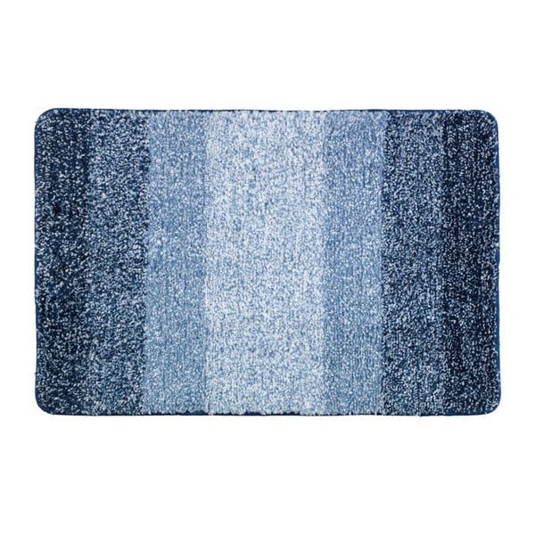 Mėlynas vonios kambario kilimėlis Wenko Luso, 60 x 90 cm