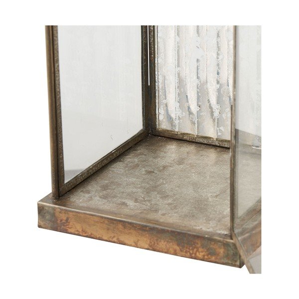 Iš metalo/iš stiklo žibintas (aukštis 49 cm) Herslev – House Nordic-image-3