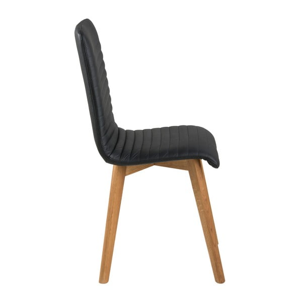 2 juodos odos "Actona Arosa" kėdžių rinkinys