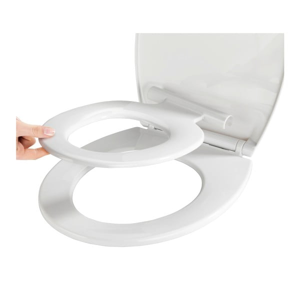 Klozeto sėdynė 2 in 1 su kėdute vaikui Wenko Syros, 44, x 37,5 cm-image-1