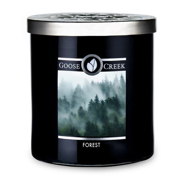 Kvapnioji žvakė stiklinėje dėžutėje "Goose Creek Men's Collection Forest", 50 valandų degimo