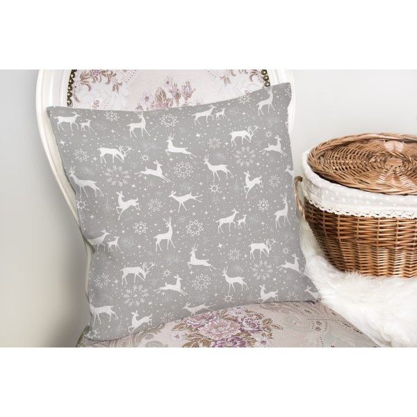 Kalėdinis pagalvės užvalkalas Minimalist Cushion Covers Reindeer, 42 x 42 cm-image-2