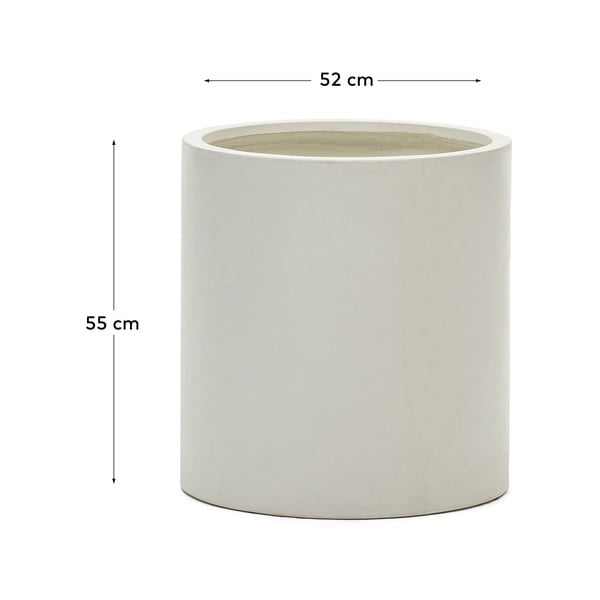 Vazonas iš cemento ø 52 cm Aiguablava – Kave Home-image-4
