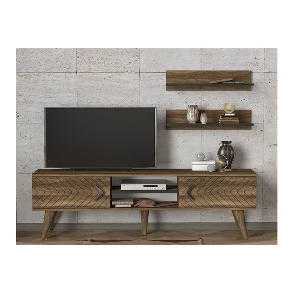 Televizoriaus komodos ir 2 lentynų rinkinys Legato-image-1