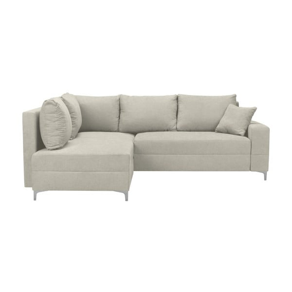 Smėlio spalvos "Windsor & Co Sofas Zeta" sofa-lova, kairysis kampas