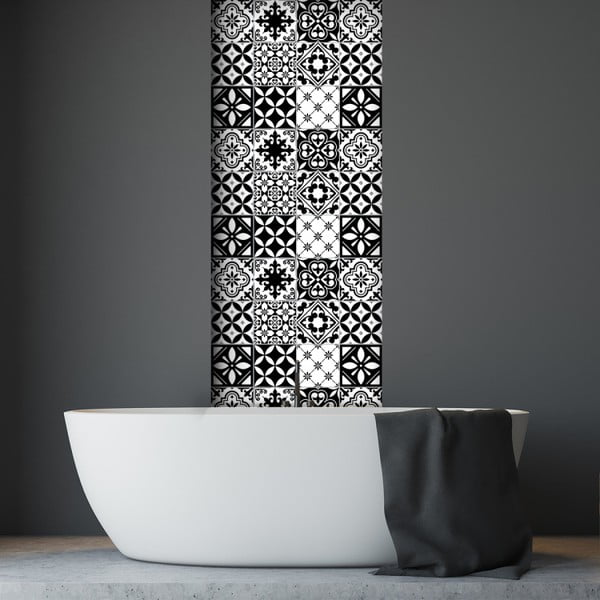 30 sieninių lipdukų rinkinys Ambiance Decal Tiles Azulejos Rosario, 10 x 10 cm-image-3