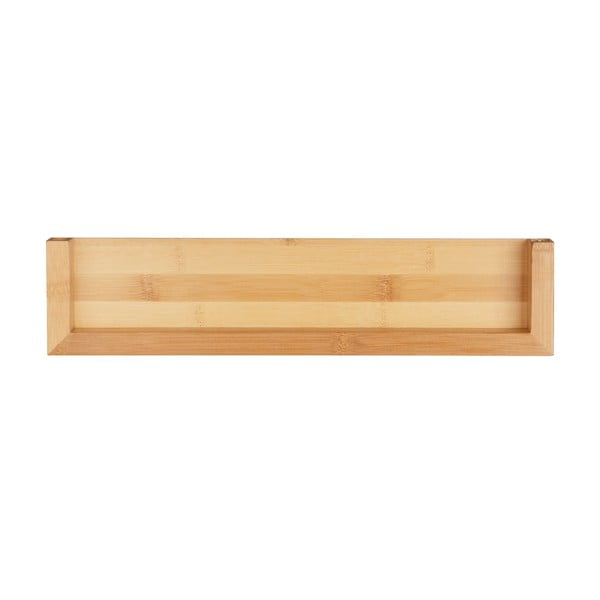 Bambukinė sieninė lentyna Weko Dark, plotis 40 cm-image-3