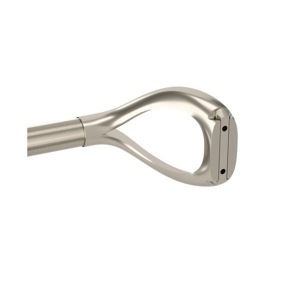 Iš nerūdijančio plieno išplečiamas užuolaidos strypas 107 - 305 cm Loop – Umbra-image-3