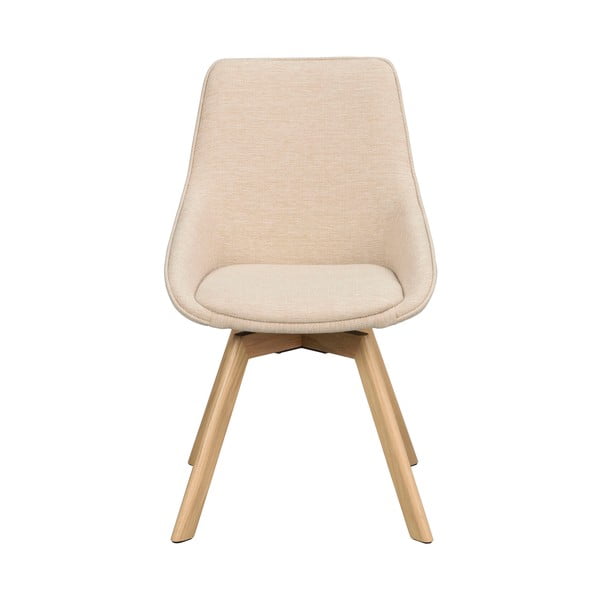 Valgomojo kėdės smėlio spalvos 2 vnt. Alison – Rowico-image-1