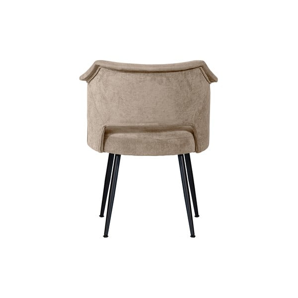 Valgomojo kėdės iš aksomo smėlio spalvos 2 vnt. Sits – Basiclabel -image-4