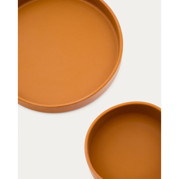 Silikoniniai vaikiški valgomojo rinkiniai 2 vnt. Lili – Kave Home-image-4