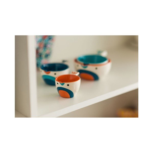 4 matavimo puodeliai Premier Housewares Pretty Things Birdy-image-2
