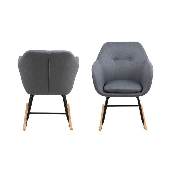 Tamsiai pilka supamoji kėdė Actona Emilia-image-3