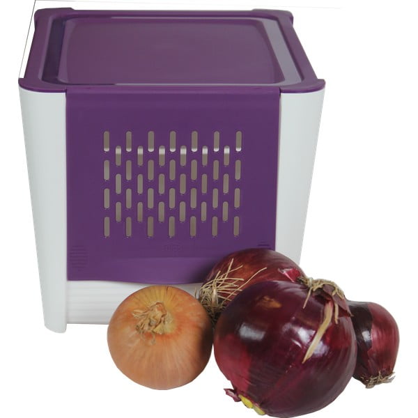 Dėžutė su ventiliacijos angomis svogūnams ir kitoms daržovėms Žirklės-image-2