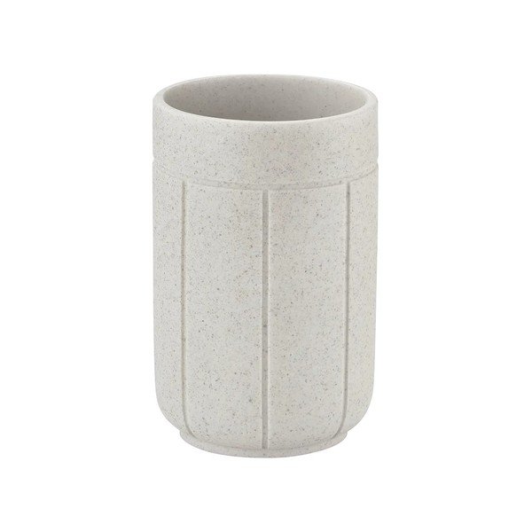 Kreminės spalvos iš polirezino dantų šepetėlio indas Kua – Blomus