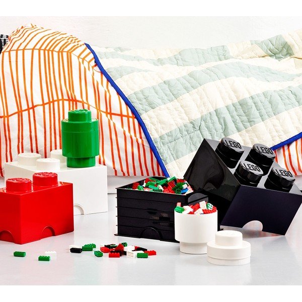 Balta kvadratinė daiktadėžė LEGO®-image-2