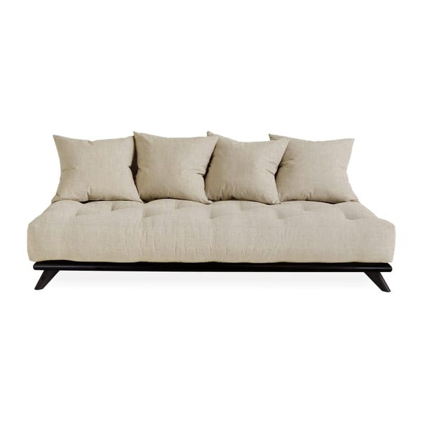 Sofa "Karup Design Senza Black/Linen Beige