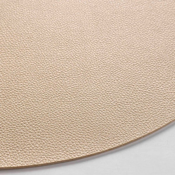 Iš dirbtinės odos padėkliukas ø 38 cm Granis – douceur d'intérieur-image-1