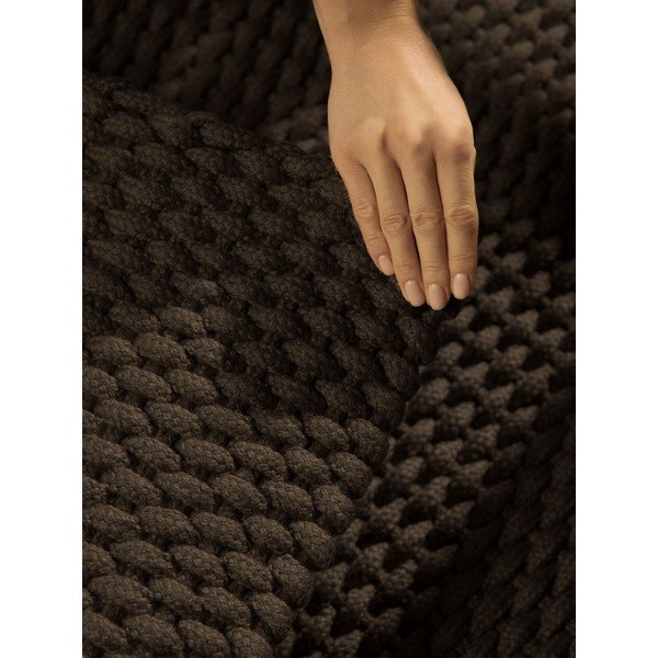 Tamsiai rudos spalvos lauko kilimas 80x250 cm Southwark – Ted Baker-image-3