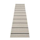 Pilkos spalvos/smėlio spalvos lauko kilimas 70x300 cm Olle Grey Linen – Pappelina