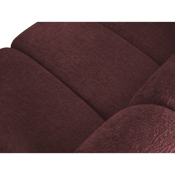 Sofa bordo spalvos 367 cm Lupine – Micadoni Home-image-1