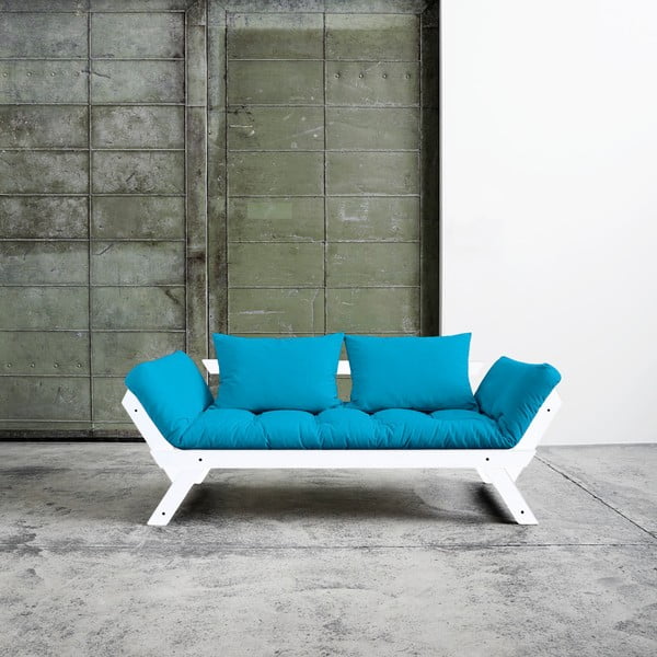 Kintama sofa "Karup Bebop White/Horizon Blue