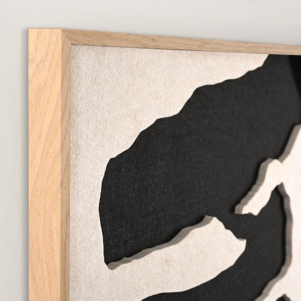 3D paveikslas su rėmeliu/sugeriantis garsą 90x120 cm Frequency 2 – Malerifabrikken-image-2