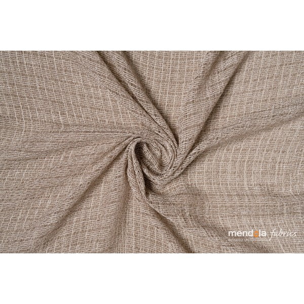 Permatoma užuolaida smėlio spalvos 140x260 cm Pescara – Mendola Fabrics