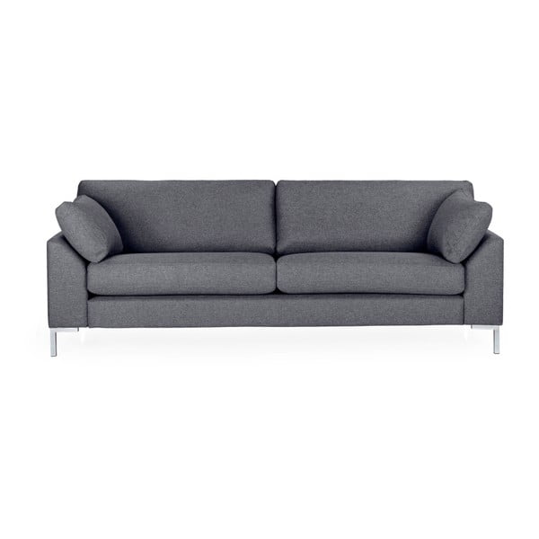 Tamsiai pilka sofa Scandic Garda, 225 cm