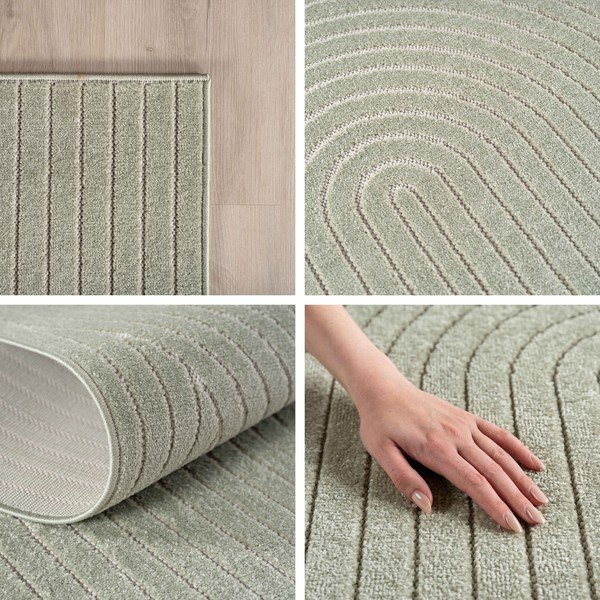 Žalios spalvos lauko ir vidaus kilimas 160x230 cm Nova 1201 – Ayyildiz Carpets-image-2