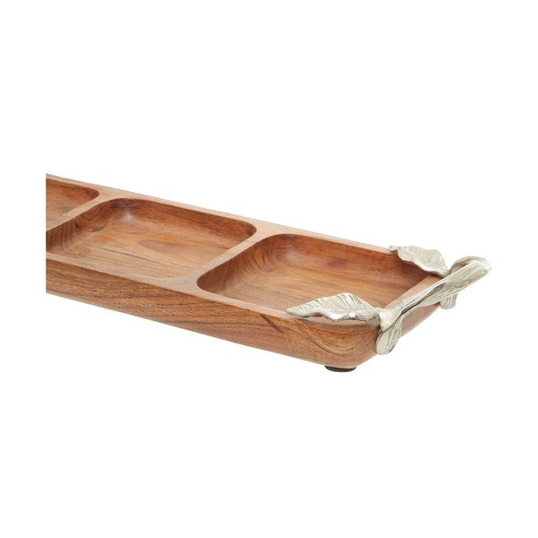 Iš medienos padėklas 14x47 cm Vine – Premier Housewares-image-3